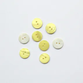 2-Hole Shell Buttons - 20mm - Assorted Colours