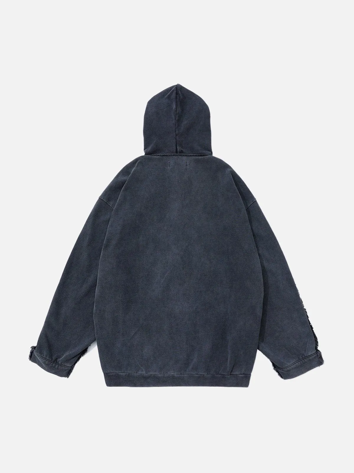 Aelfric Eden Washed Hooded Denim Jacket