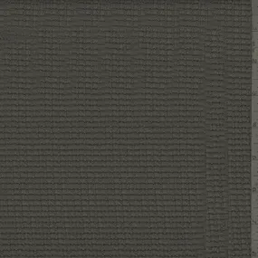 Dark Olive Green Waffle Knit Fabric