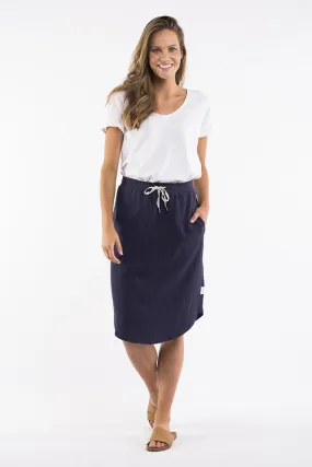 Elm - Fundamental Isla Skirt - Washed Black