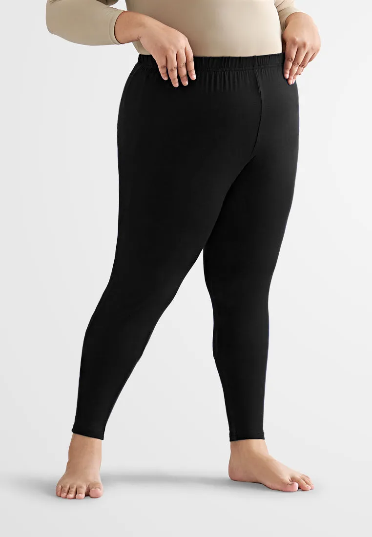 Junnie OUTSTANDINGLY SOFT Basic Leggings - Black