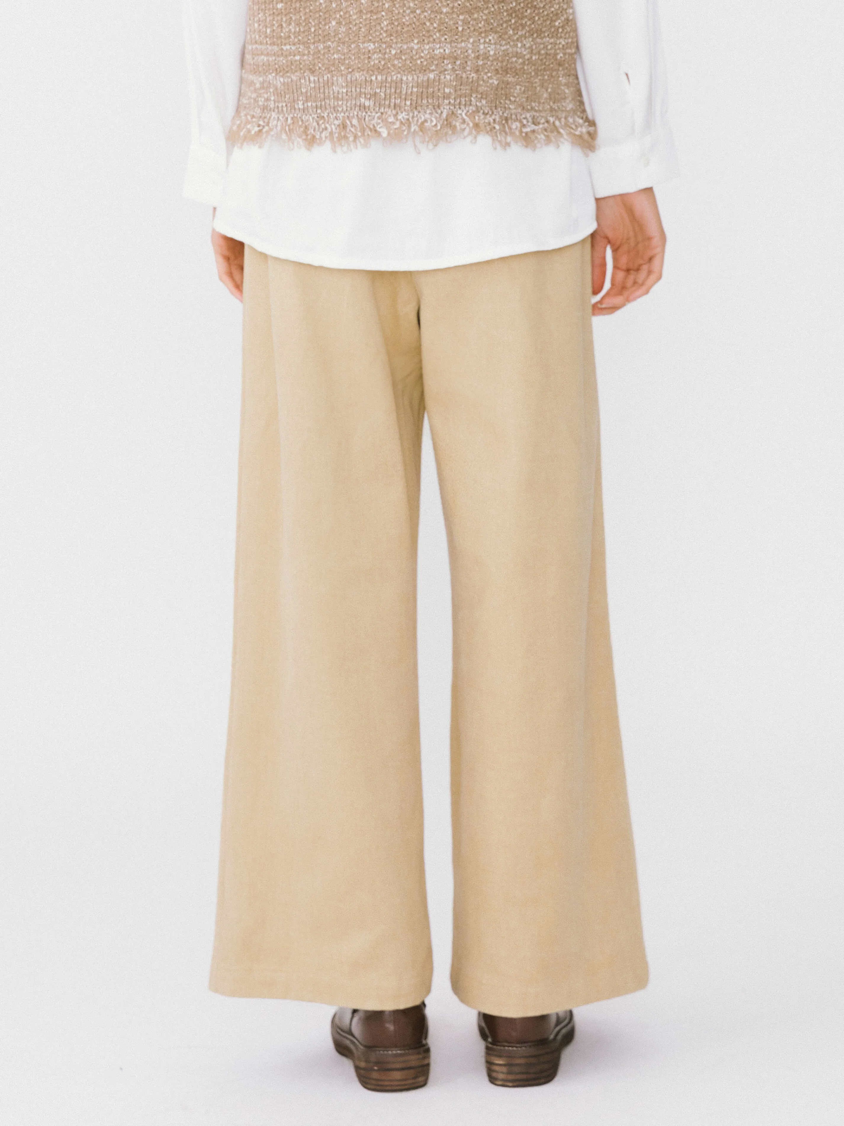 Light Colored Wide Leg Jeans