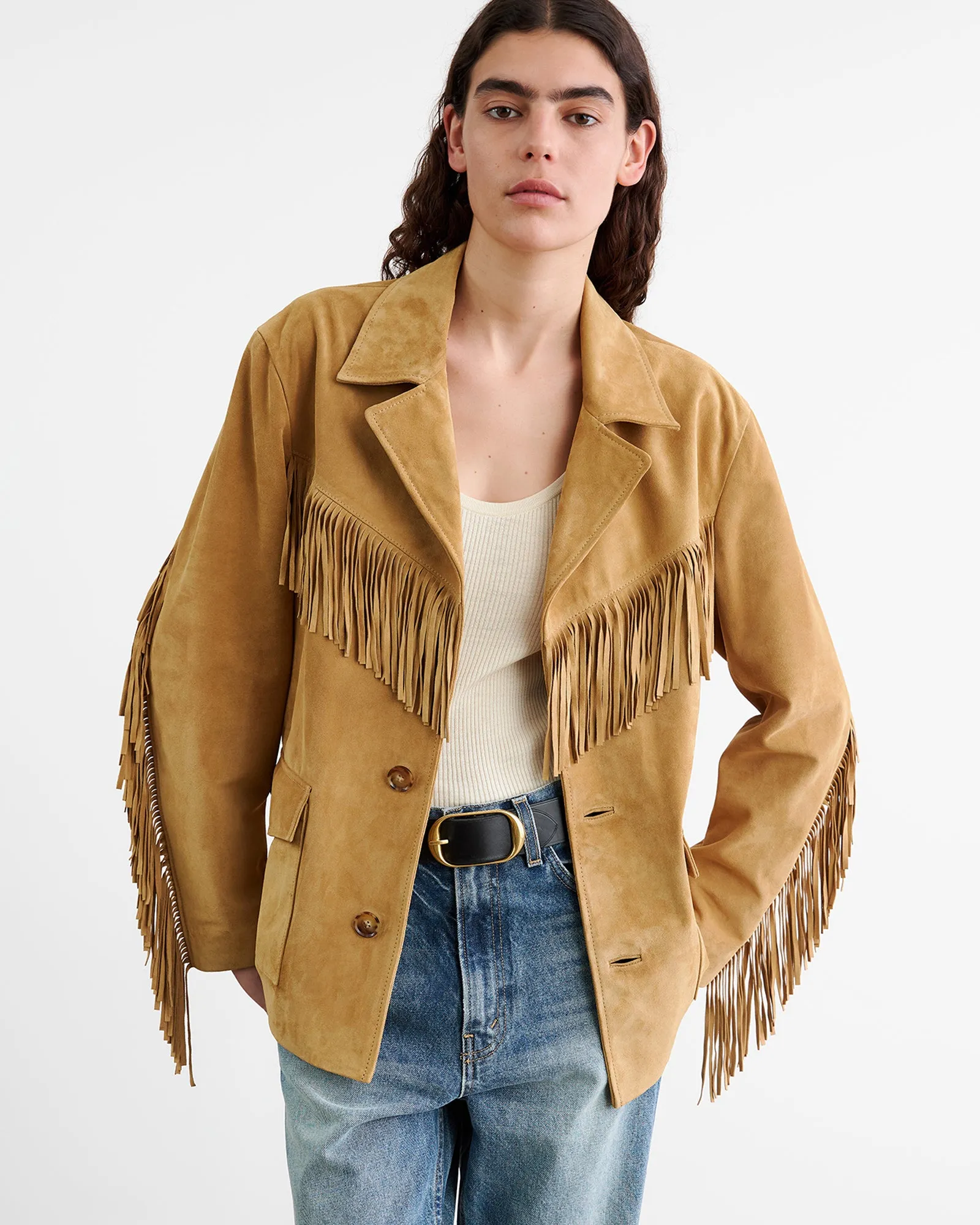 MAELLE SUEDE JACKET