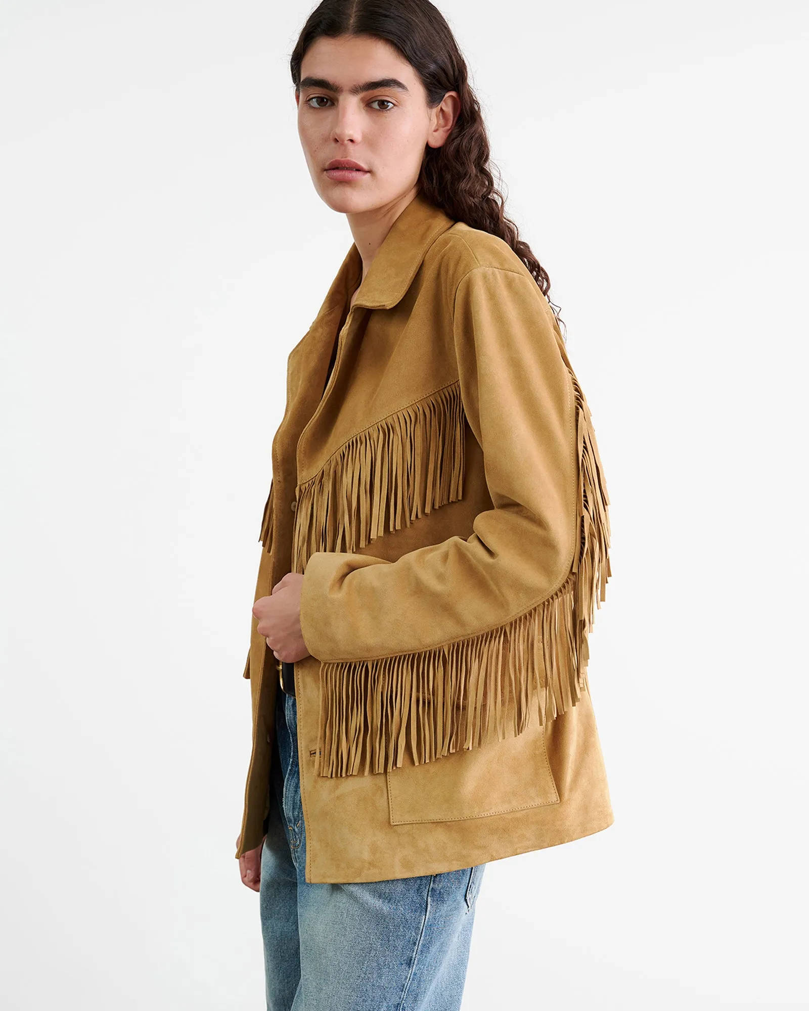 MAELLE SUEDE JACKET