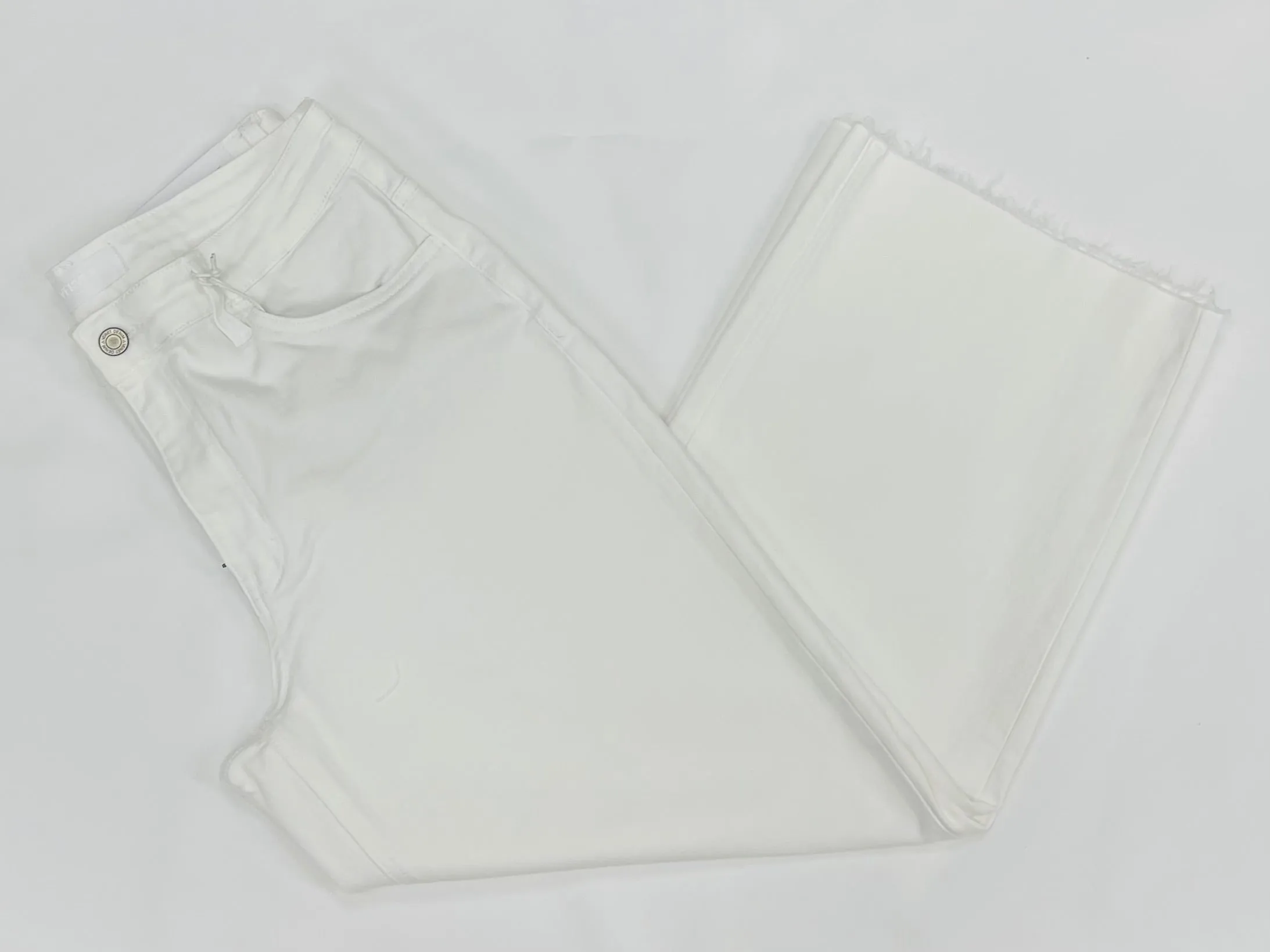 Optic White Wide Leg Jeans