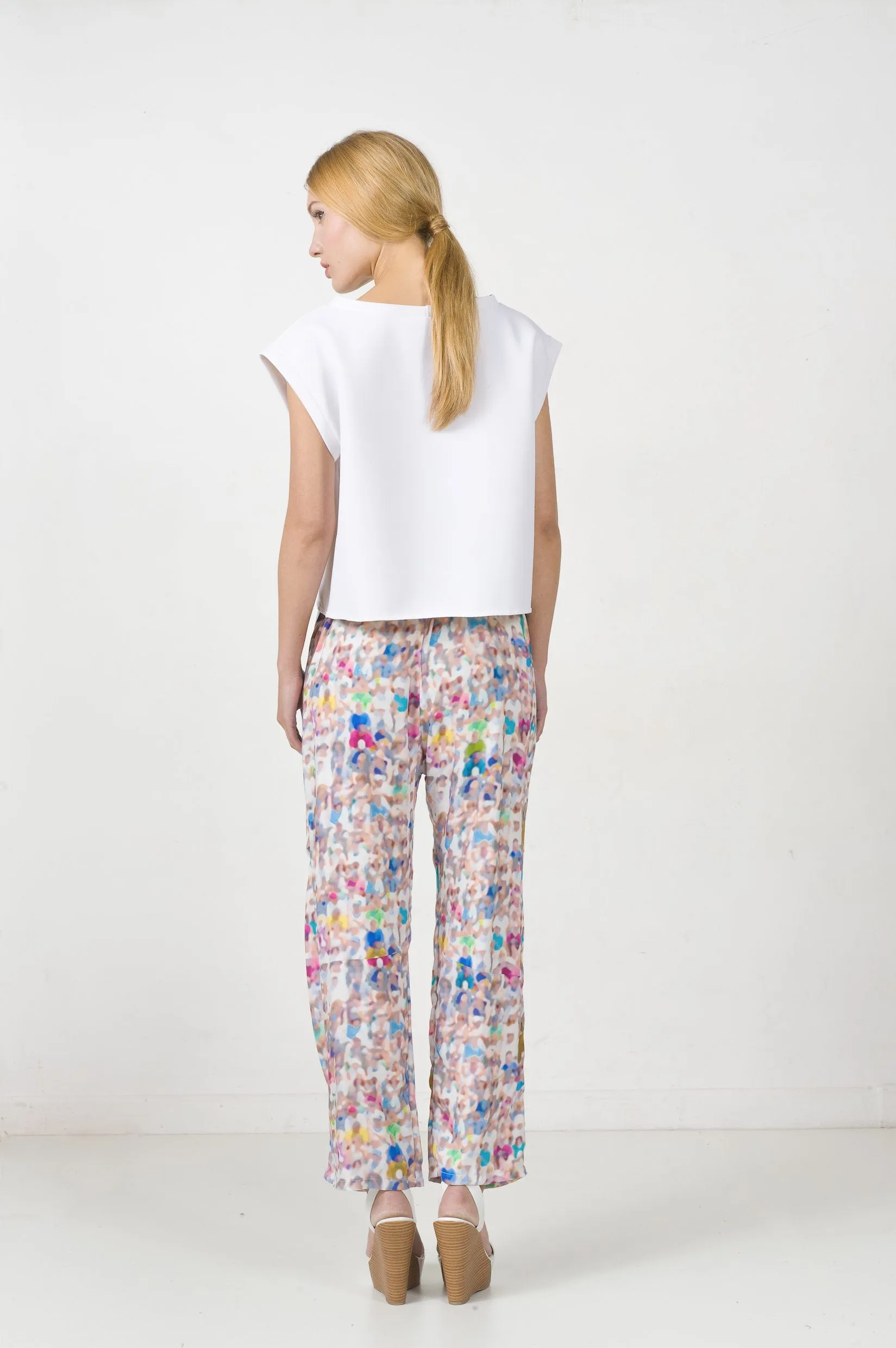 Printed pants