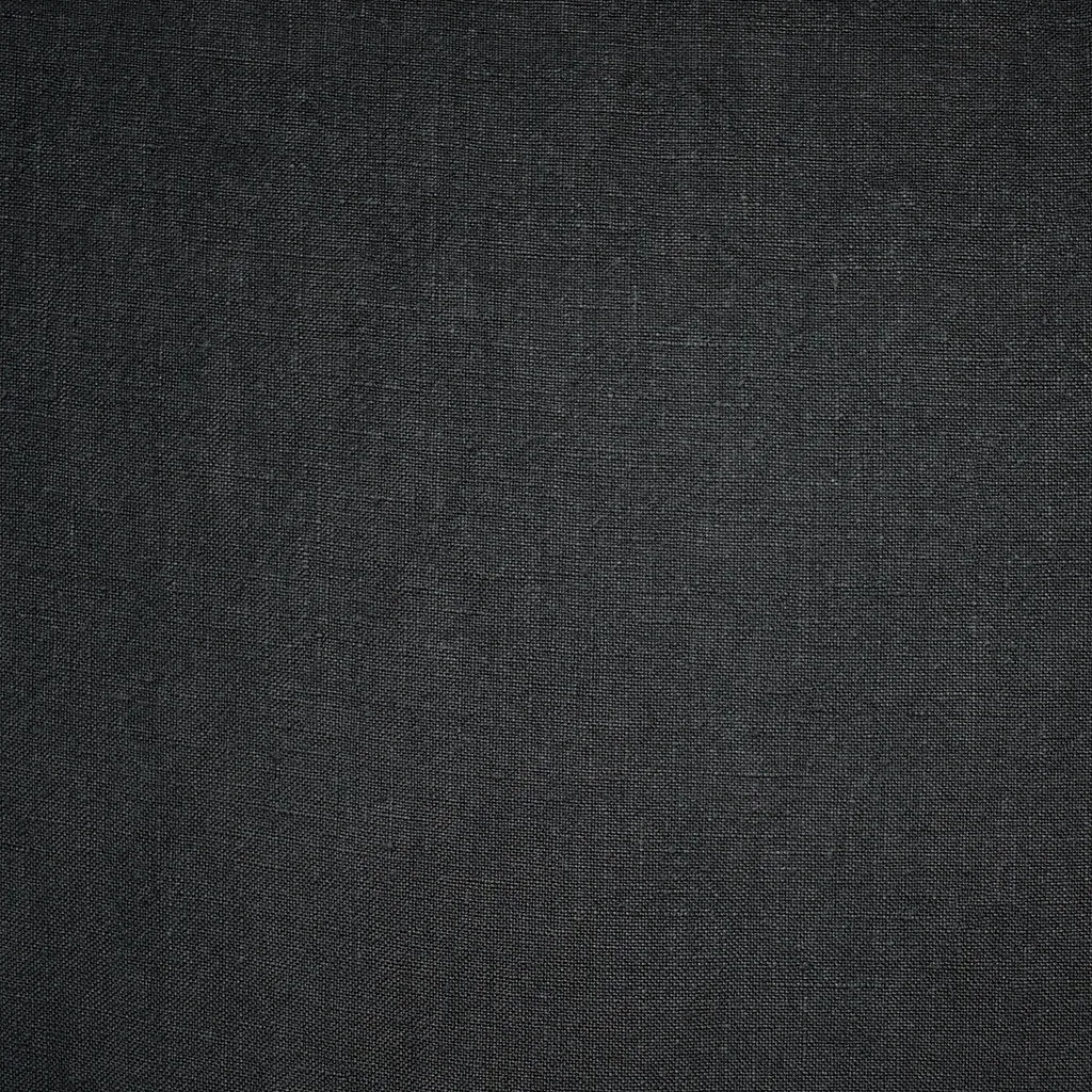 Soft Washed Linen Solid Charcoal