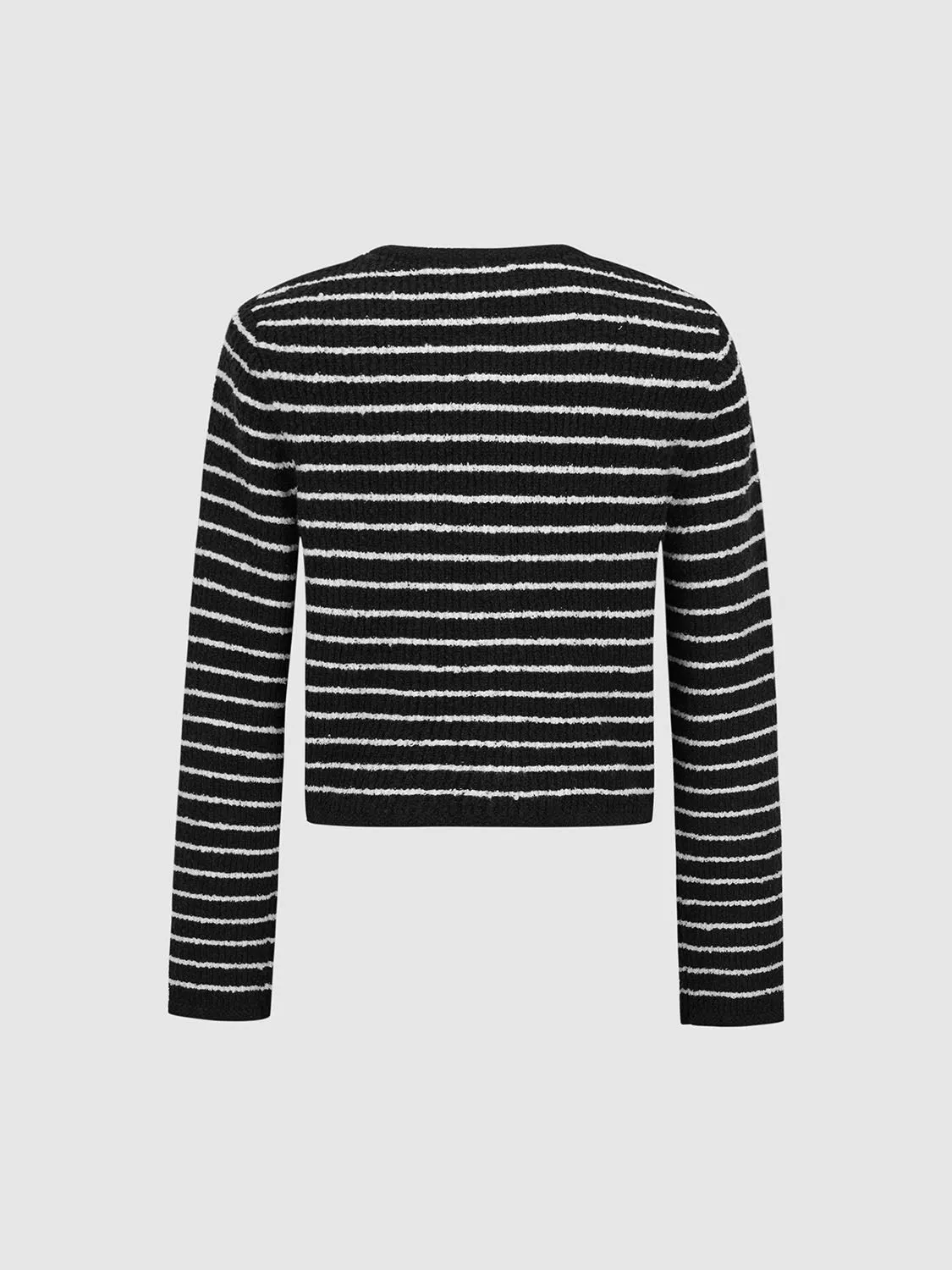 Striped Knitted Cardigans