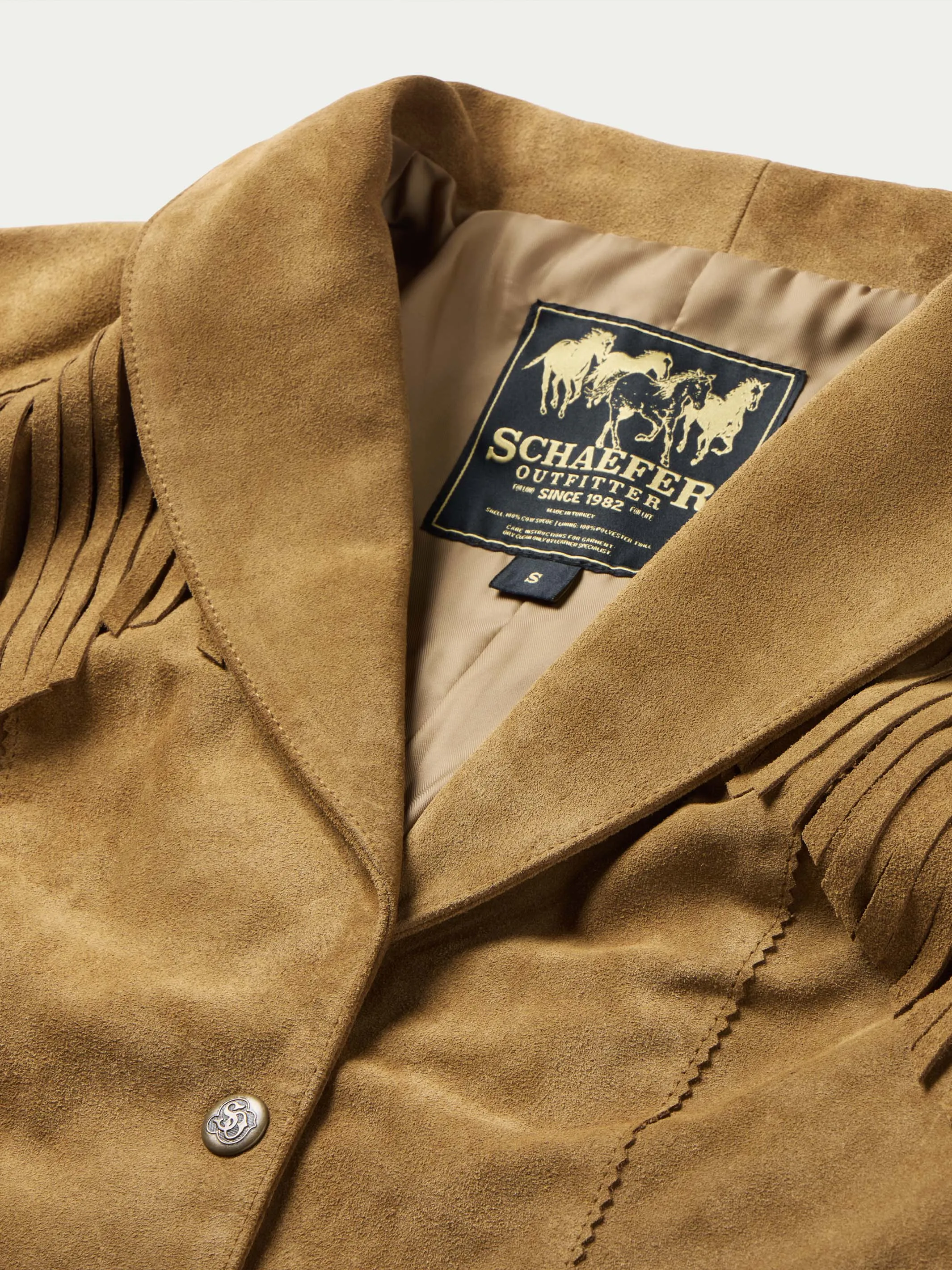 Women's Suede Fringe Jacket